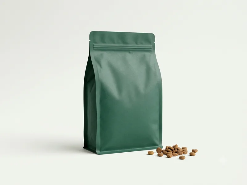 Bolsa de alimento para gatos, formato mediano