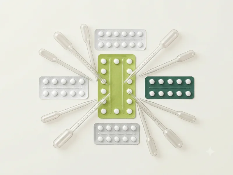 Pipetas y comprimidos antiparasitarios